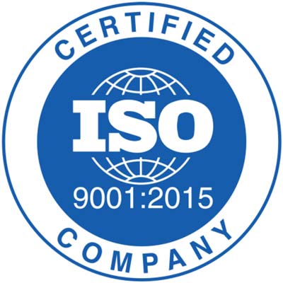 ISO 9001:2015 Certification logo