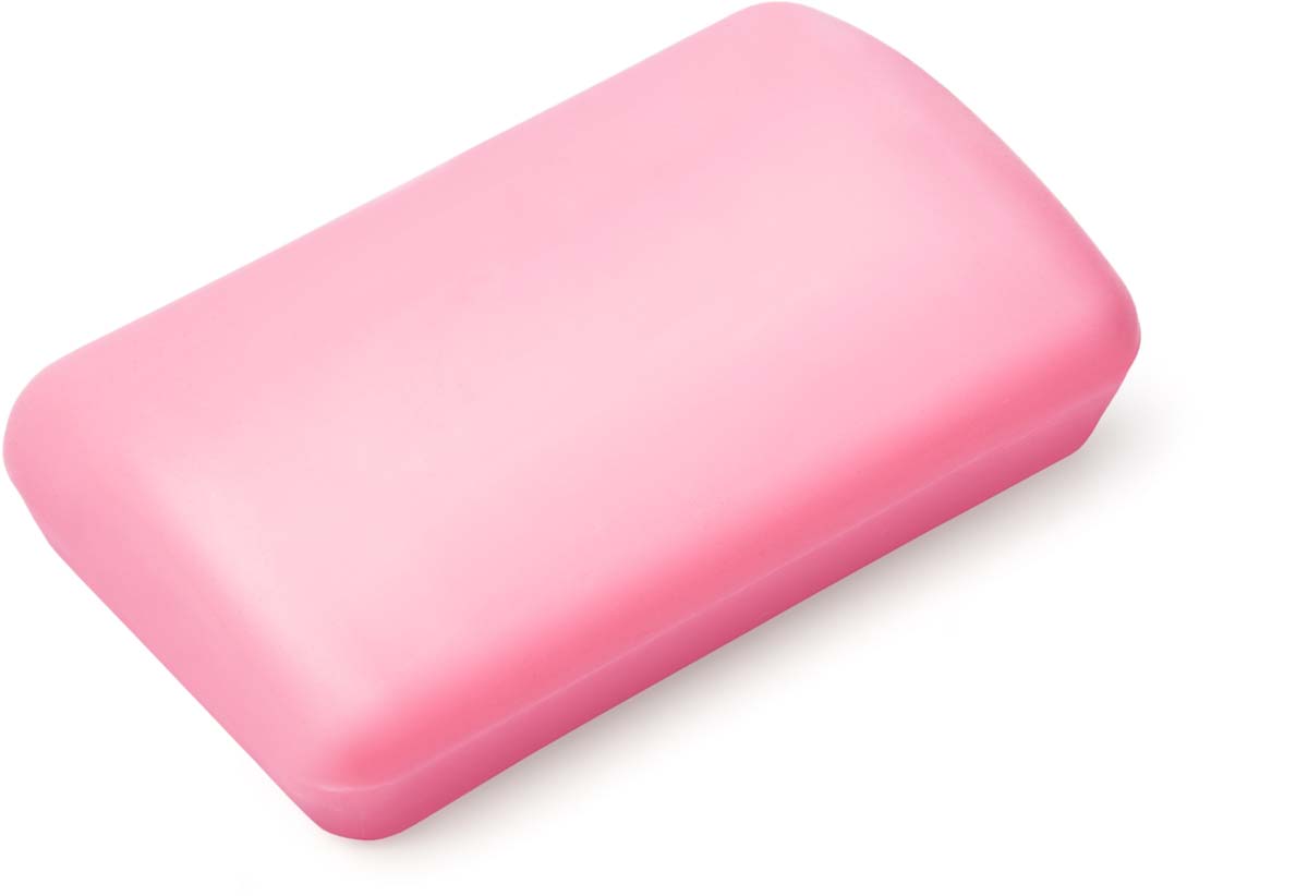 pink bar of soap