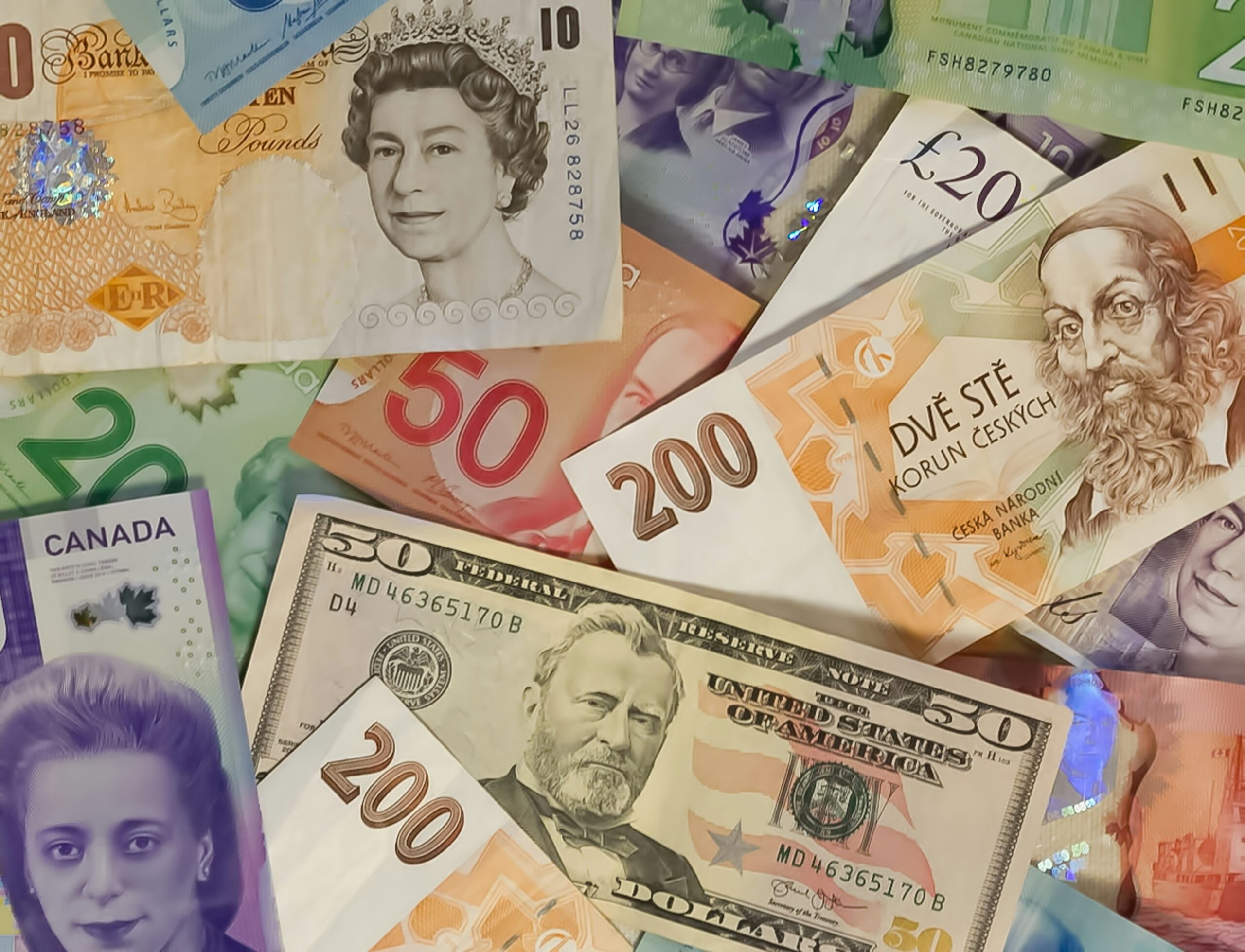 global-currency-soap-manufacturing-tariffs.jpg Various international currencies symbolizing global production and rising tariff costs<br />